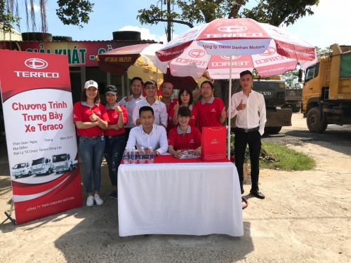 TERACO Dũng Lạc tổ chức thành công sự kiện lái thử xe di động tại Nghệ An