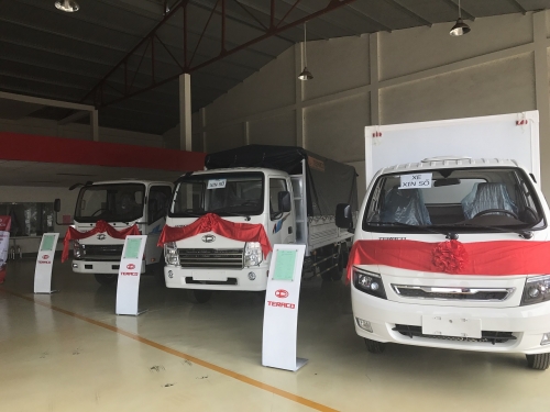 Chào mừng sự kiện trưng bày và lái thử xe Teraco của Đại lý ô tô Thành Phát Đắk Lắk