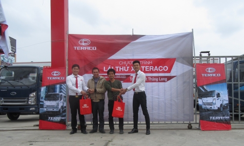 Teraco Việt Thăng Long tổ chức thành công sự kiện trưng bày và lái thử xe Teraco tại Hà Nội