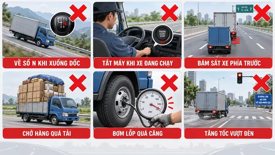 Những cách tiết kiệm nhiên liệu có thể làm mất an toàn