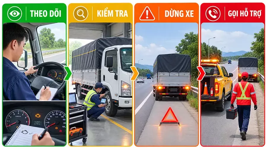 Mức độ bất thường quyết định hành động xử lý phù hợp