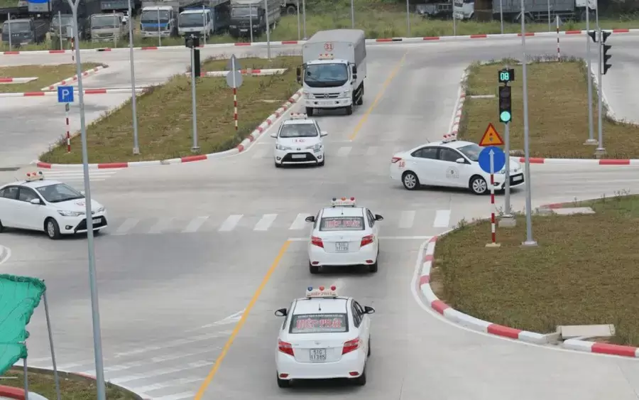 Quy trình thi sát hạch bằng lái xe hạng C