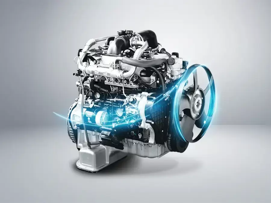 Động cơ ISUZU mạnh mẽ và tiết kiệm nhiên liệu