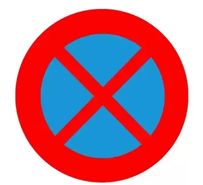Biển P.130: "Biển báo cấm dừng xe và cấm đỗ xe"
