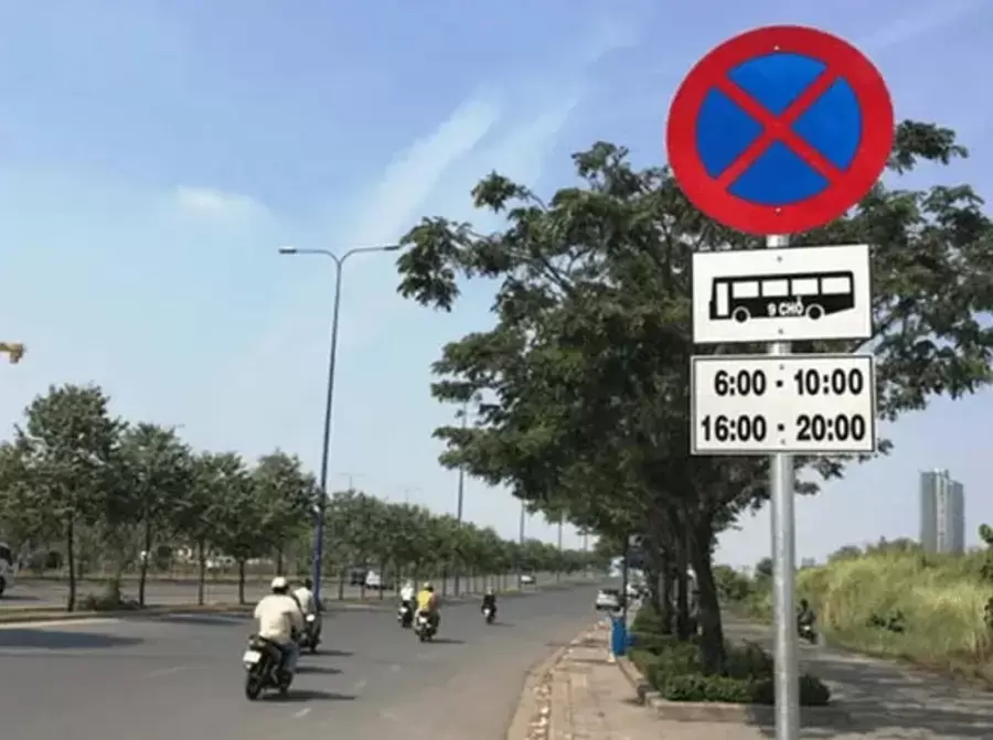 Những khu vực thường xuất hiện biển báo cấm dừng, đỗ