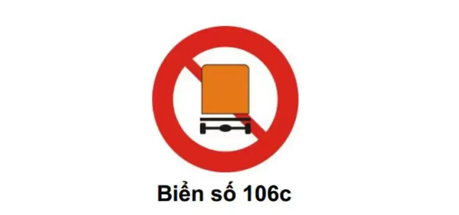 Biển P.106c