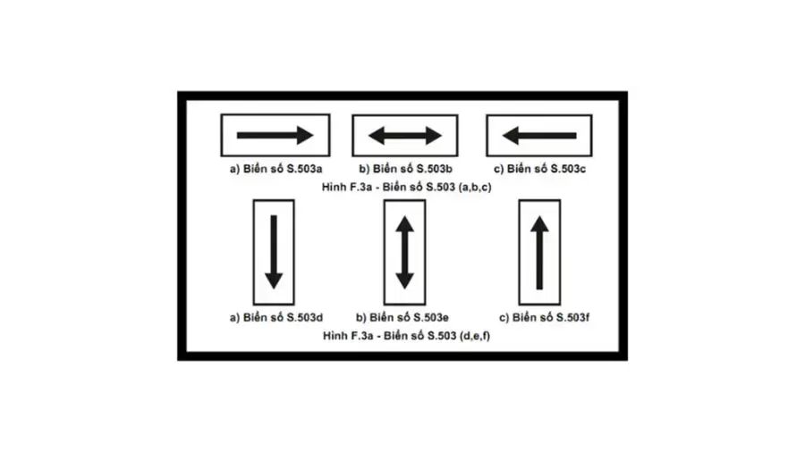 Biển phụ số 503