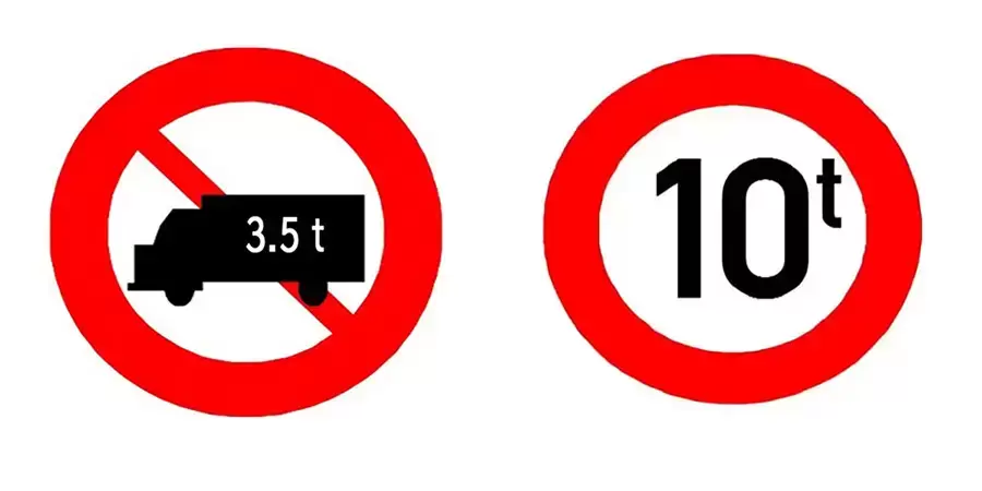 Phân biệt giữa biển P.106b và biển P.115