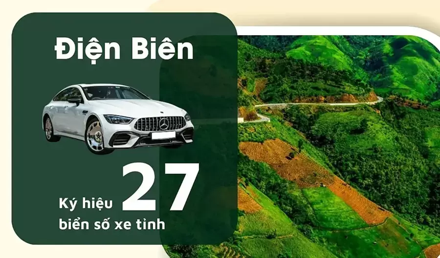 Biển số xe Điện Biên áp dụng theo quy định mới sau sắp xếp đơn vị hành chính