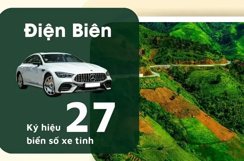 Biển số xe Điện Biên hiện nay là bao nhiêu sau sáp nhập?