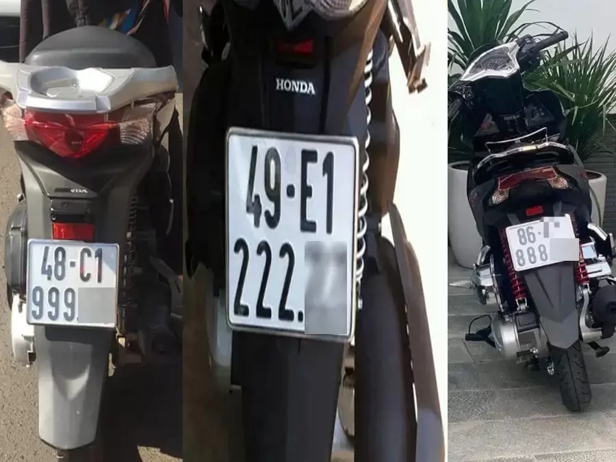 Biển số xe máy tại Lâm Đồng sau sáp nhập