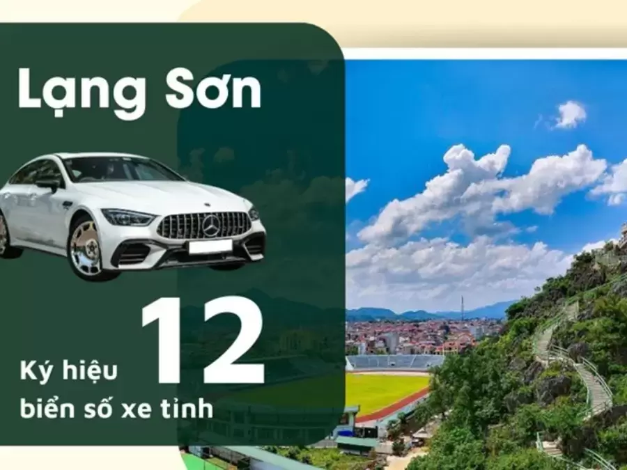 Biển số xe Lạng Sơn ký hiệu 12, không thay đổi sau sáp nhập