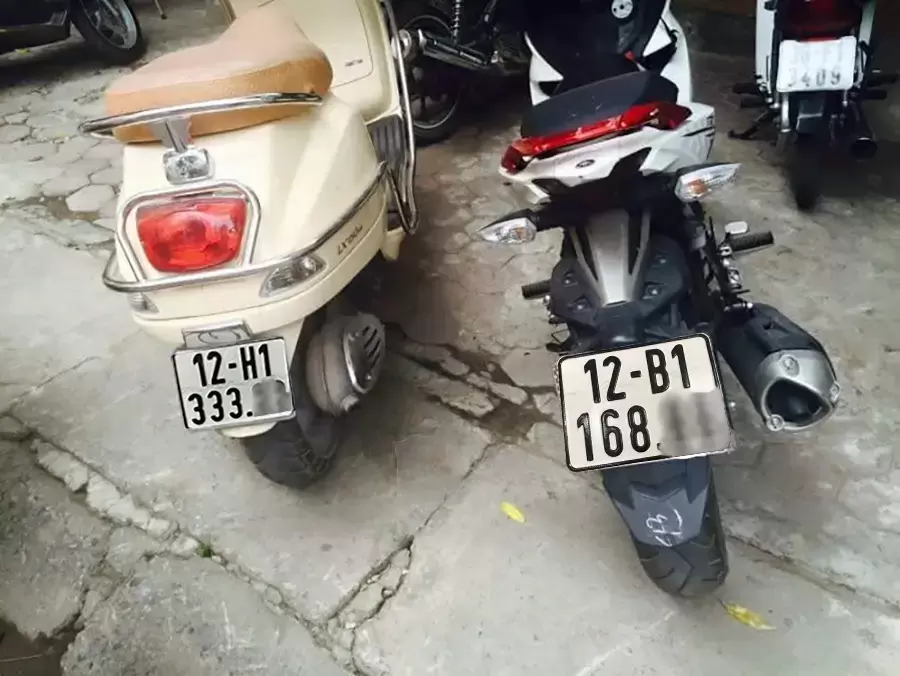 Biển số xe máy đăng ký tại Lạng Sơn sử dụng ký hiệu 12 theo quy định hiện hành