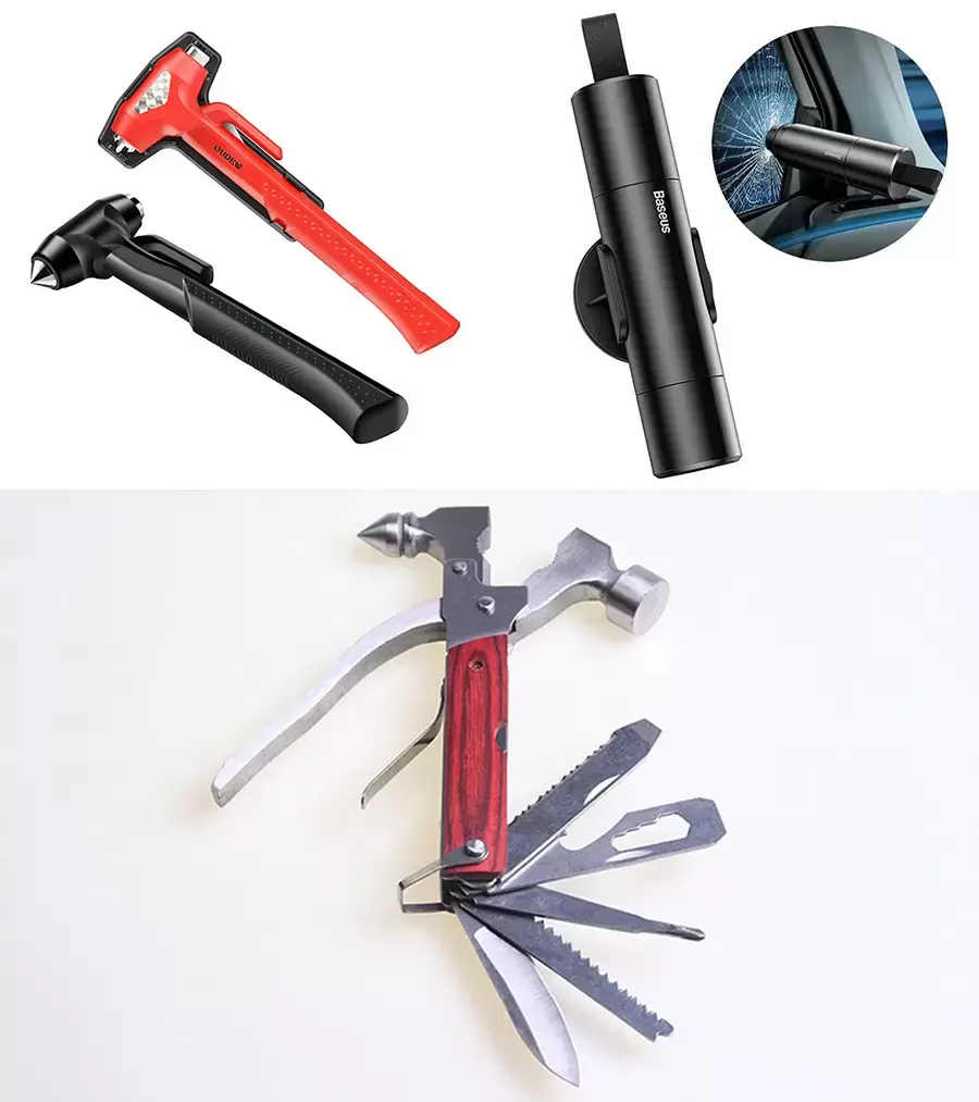 Ba loại dụng cụ phá kính ô tô phổ biến