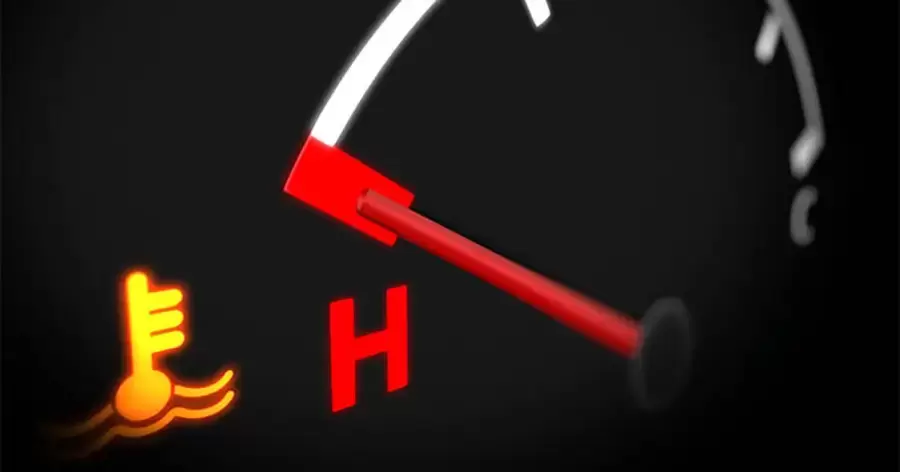 Đèn báo nhiệt độ động cơ cao