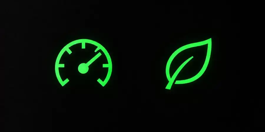 Cruise Control và ECO chủ yếu báo chức năng hoạt động