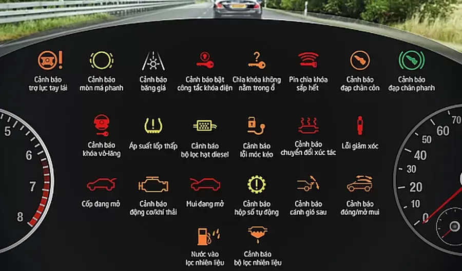 Nắm rõ các cảnh báo trên xe ô tô giúp tài xế xử lý đúng cách khi xe gặp sự cố