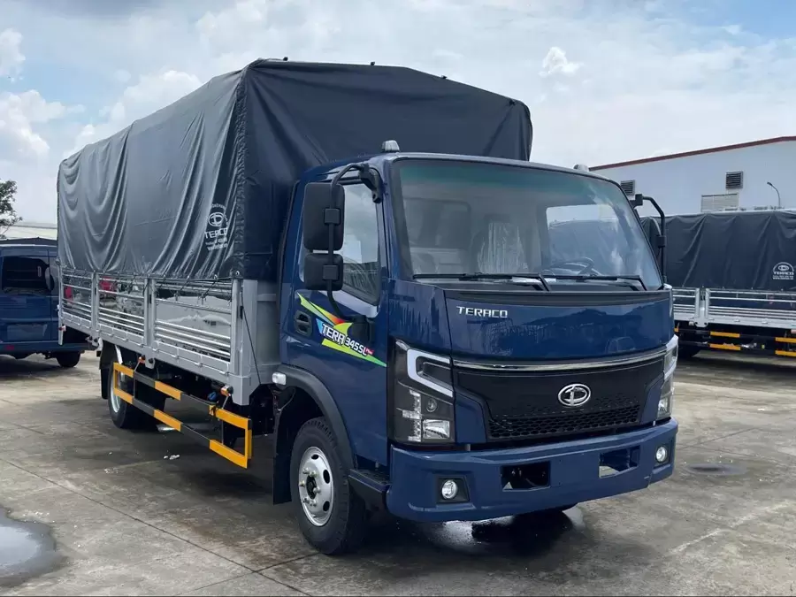 Xe tải 3.5 tấn Tera345SL Plus chở hàng dài và cồng kềnh