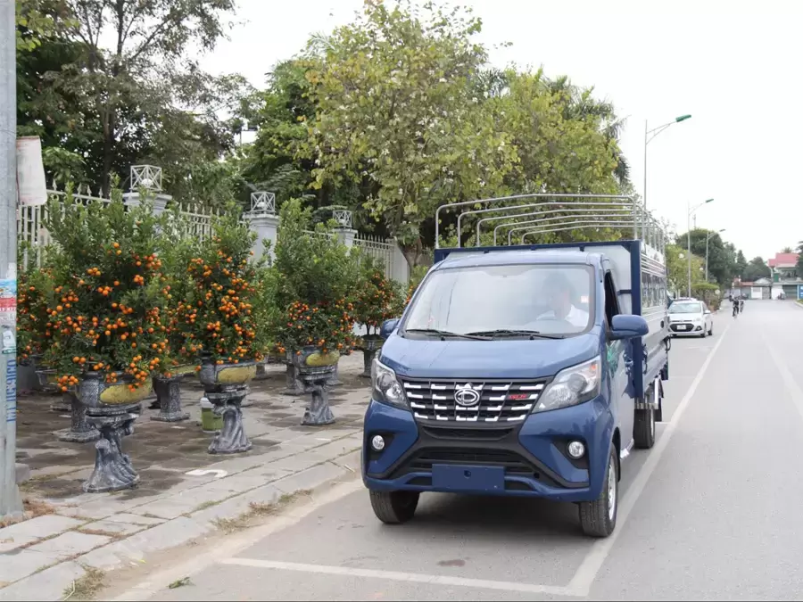 Xe tải giao hàng nội thành đang trở thành xu hướng được nhiều đơn vị vận tải lựa chọn