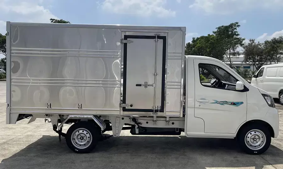 Xe tải Tera Star Plus có kích thước thùng lớn hàng đầu phân khúc xe tải nhỏ