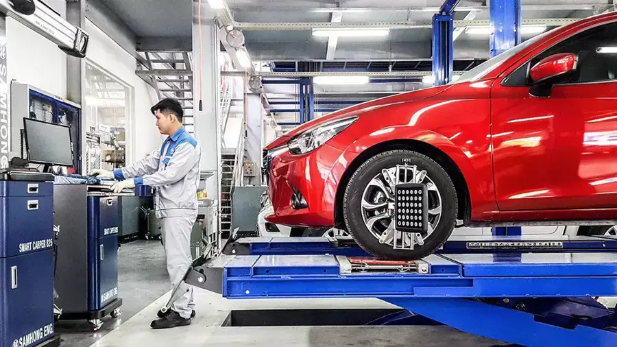 Bảo dưỡng xe ô tô định kỳ tại gara