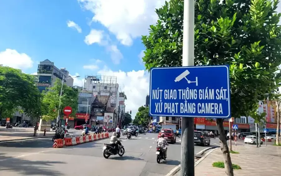 Các lỗi vi phạm thường được phát hiện tại khu vực có camera giám sát và mật độ xe cao