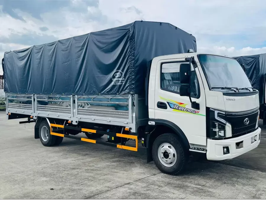 Xe tải thùng bạt