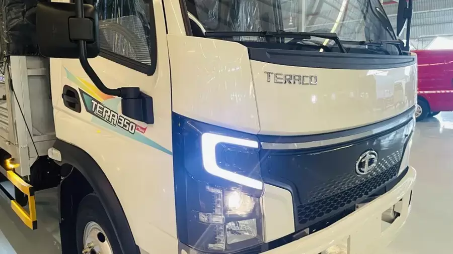 Tera350 Plus có cabin dạng khối hộp vuông vức - hiện đại