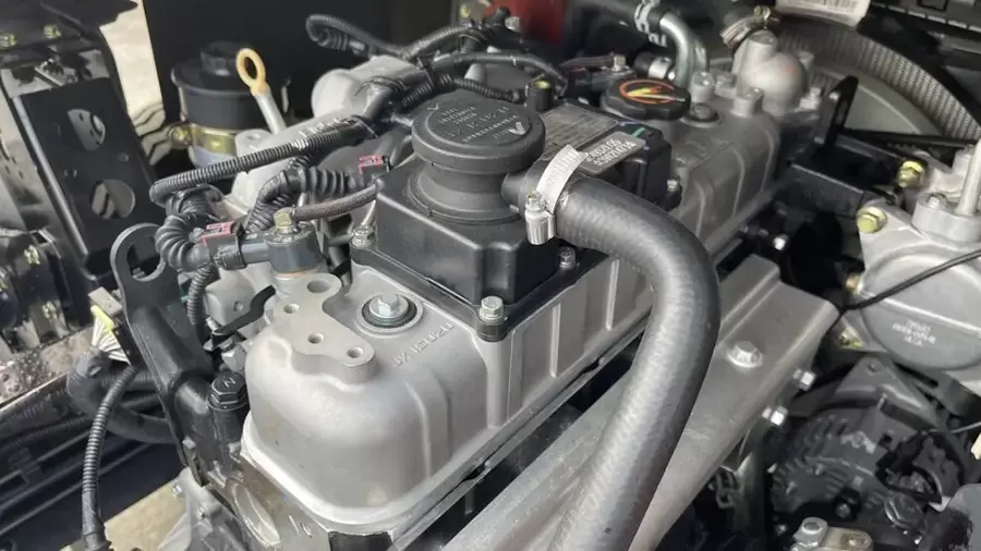 Tera345SL Plus sử dụng động cơ ISUZU 2.771L cho vận hành mạnh mẽ - êm ái - tiết kiệm