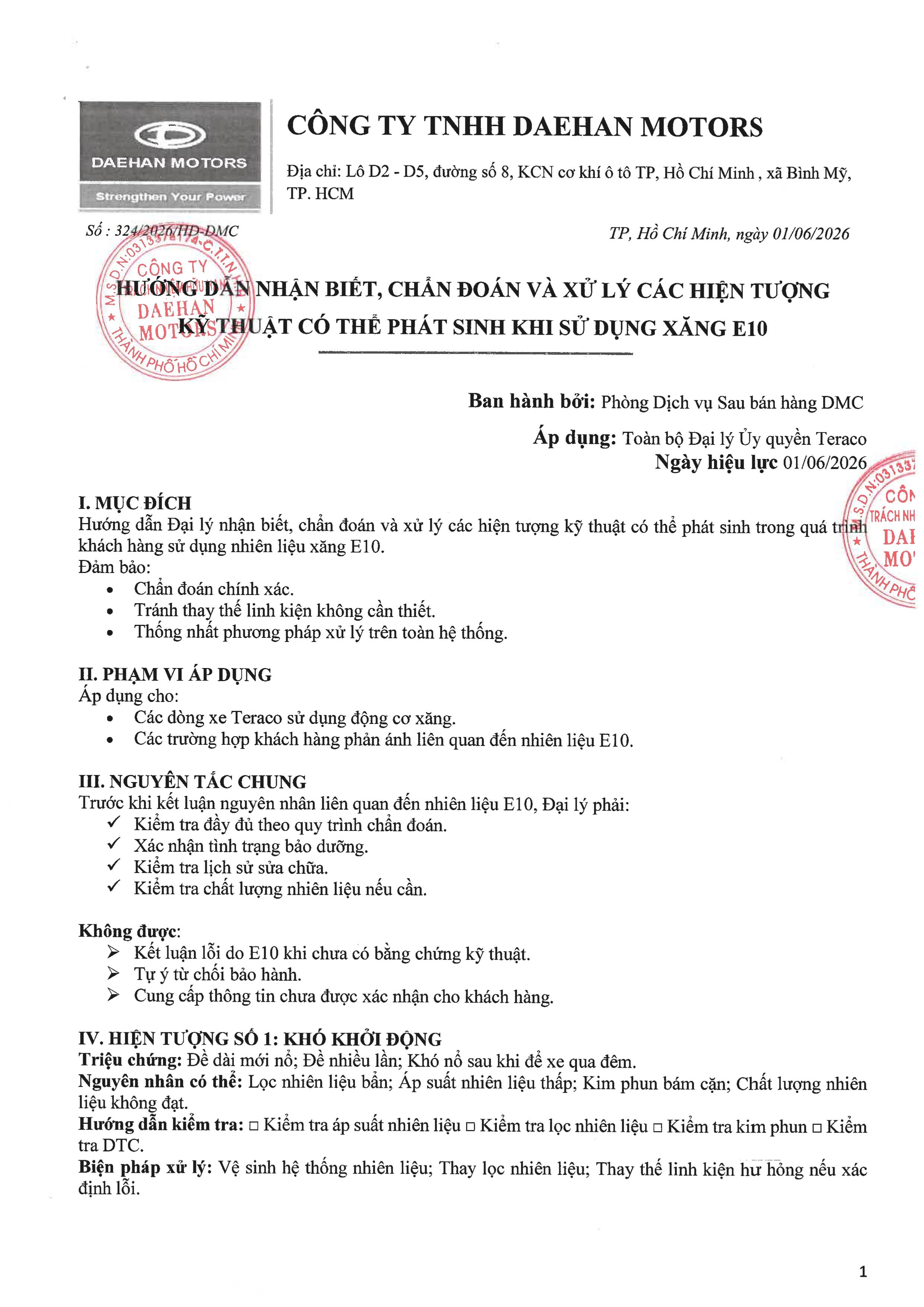 6. HUONG DAN NHAN BIET CHAN DOAN XU LY CAC HIEN TUONG KHI SU DUNG XANG E10_page-0001