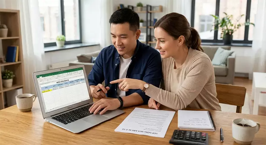 Cách tính chi phí lăn bánh xe ô tô trước khi đặt cọc