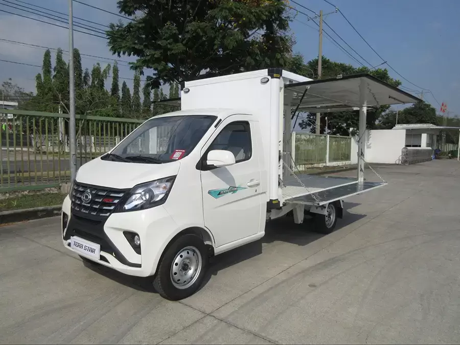 Chiều cao xe tải 1 tấn phụ thuộc vào loại thùng hàng