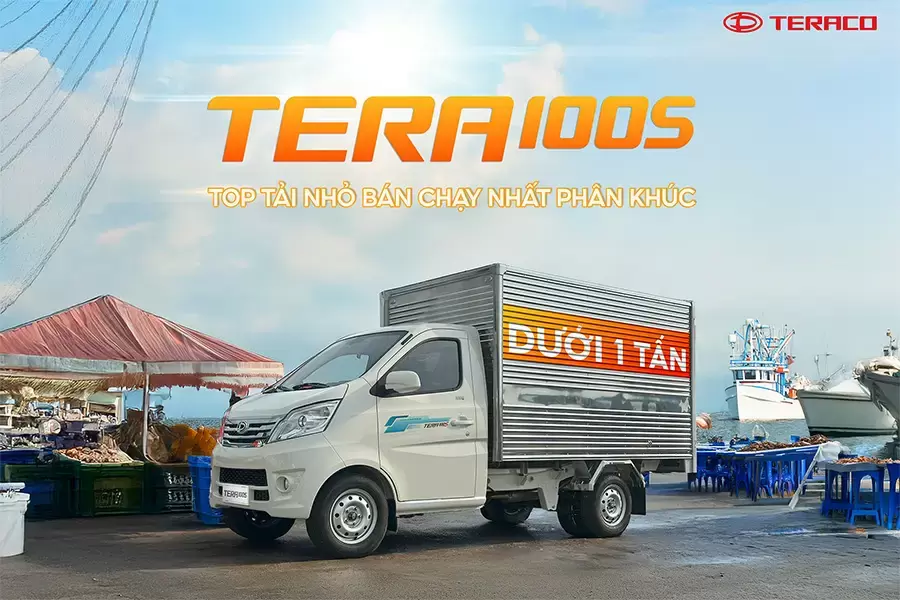 Thiết kế xe tải Tera100S hiện đại