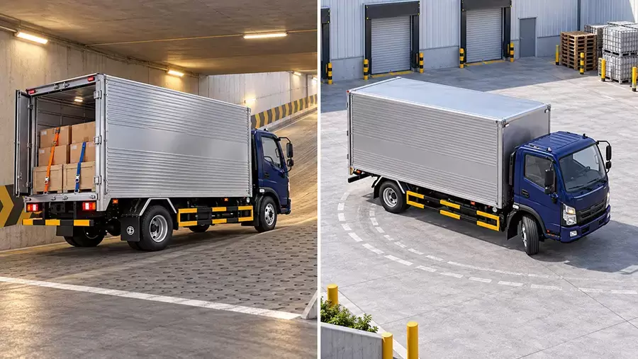 Sức kéo và bán kính quay vòng ảnh hưởng khả năng vận hành
