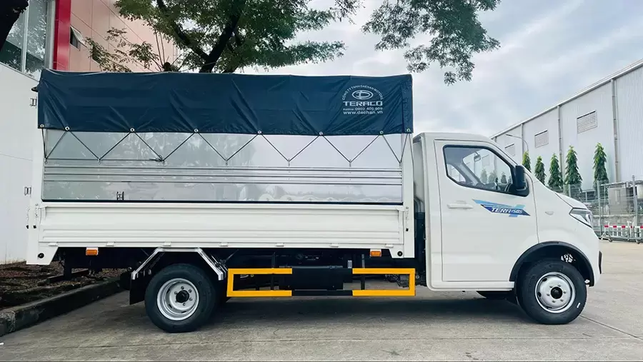 Thùng dài giúp xe tối ưu lượng hàng hóa chuyên chở trên mỗi chuyến đi