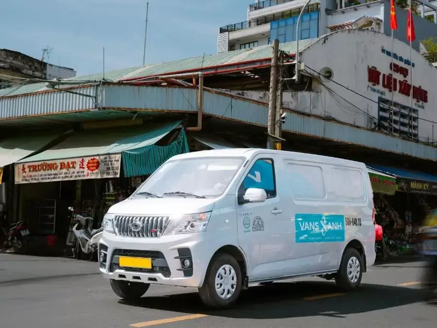 Xe tải van có lợi thế tại các đô thị mật độ giao thông dày đặc (Ảnh: Daehan Motors).