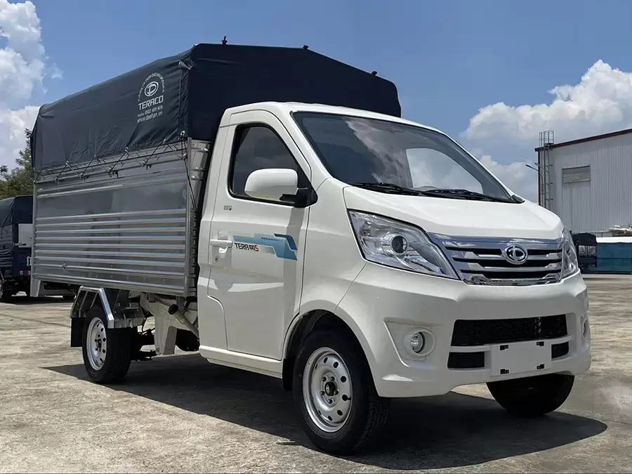 Thiết kế ngoại thất hiện đại của xe tải Tera100S