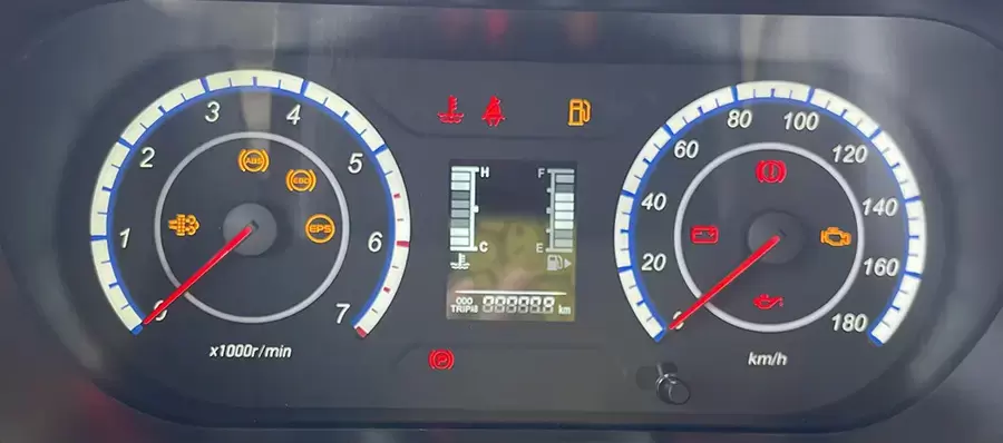 Đèn cảnh báo nhiệt độ nước làm mát trên Tera-V6