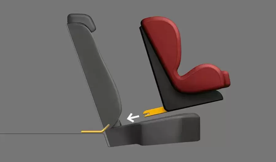 Hướng dẫn lắp ghế trẻ em bằng chốt ISOFIX