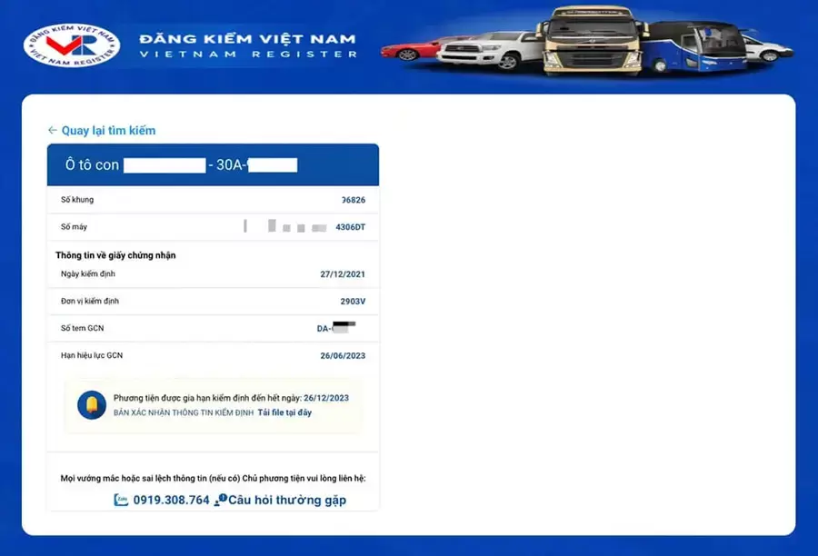 Tra cứu và xác nhận thông tin