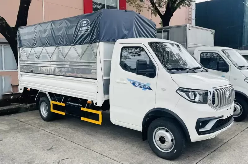 Tera150S có kích thước lòng thùng 3.550m lớn hàng đầu phân khúc