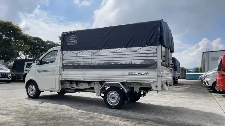 Xe tải 1t25 cho phép tải hàng hóa không quá 1.250 kg