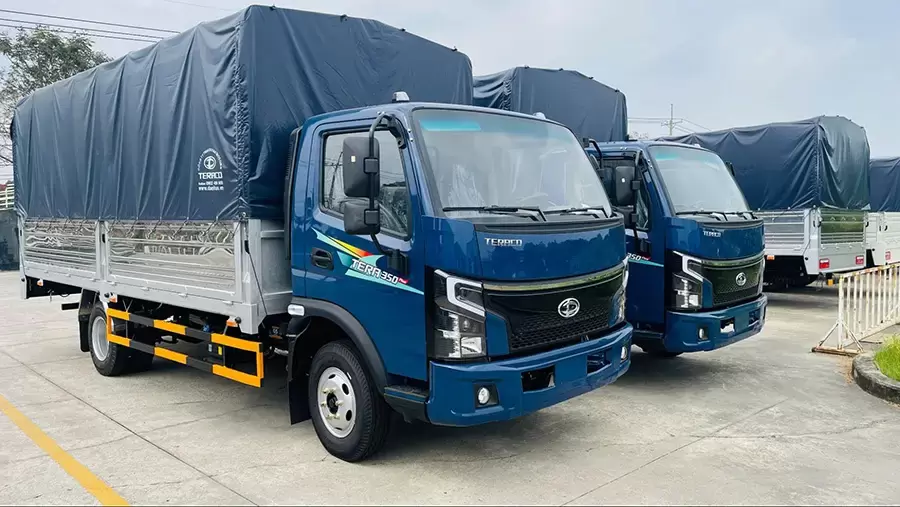 Tera350 Plus - Thùng dài 5.2 m, phù hợp vận chuyển đa dạng hàng hóa