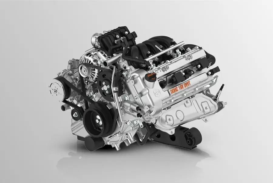 Động cơ 1.6L EFI kết hợp DVVT, cân bằng giữa sức mạnh và độ bền