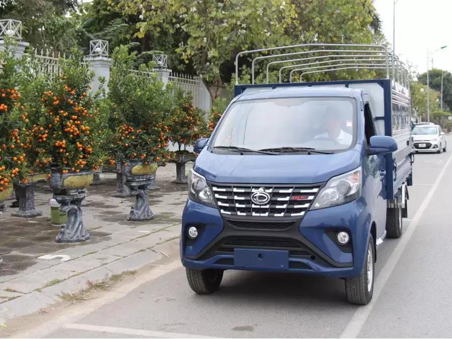 Xe tải 990kg ít bị hạn chế tại các thành phố lớn