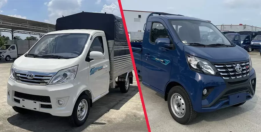 So sánh hai mẫu xe tải 990kg: Tera100S và Tera Star