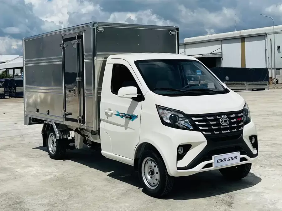 Xe tải nhỏ 1 tấn thùng kín inox