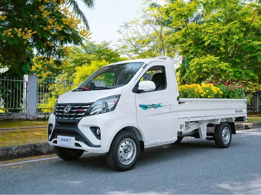 Xe tải Teraco 990kg đáp ứng nhu cầu vận chuyển đa dạng và linh hoạt
