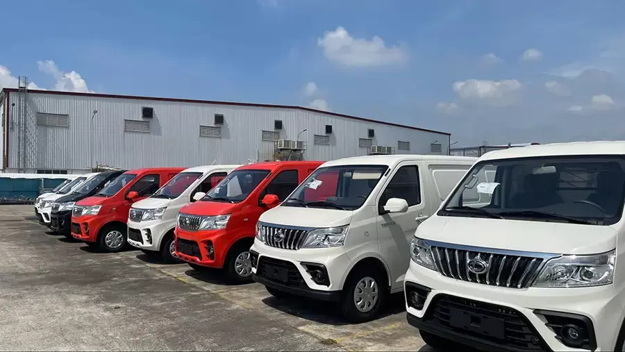 Các dòng xe tải van Teraco