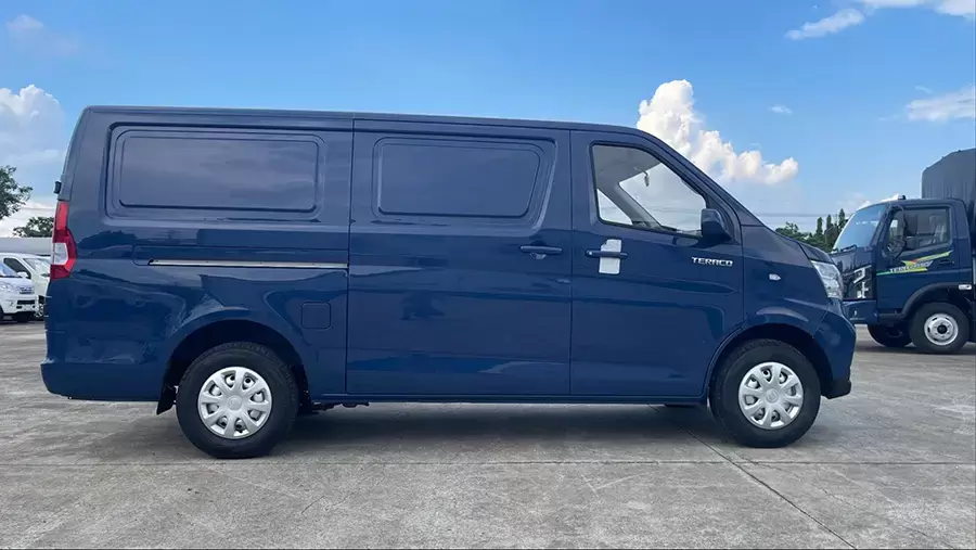Xe tải Tera-V8 có kích thước thùng lớn nhất phân khúc
